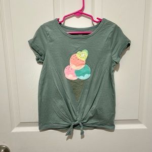 Carters tie front shirt